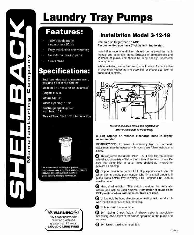Shellback Laundry Pump Manual_pdf